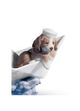 Little Stowaway Dog Figurine